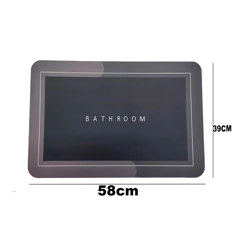 Tapete tecnológico de banheiro