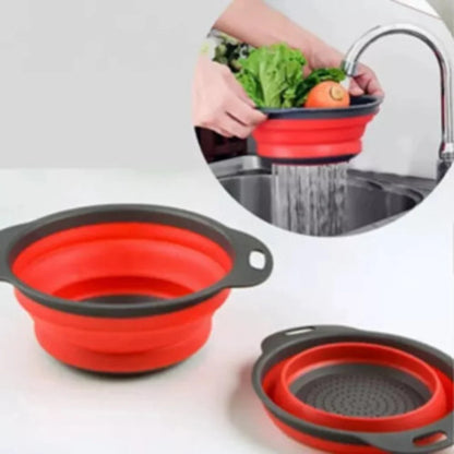 Escorredor Compacto Retrátil de Silicone