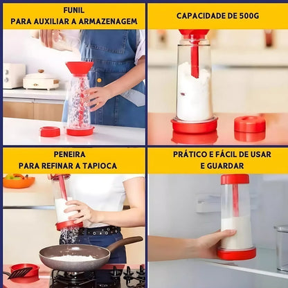 Tapioqueira/Polvilhador Multiuso