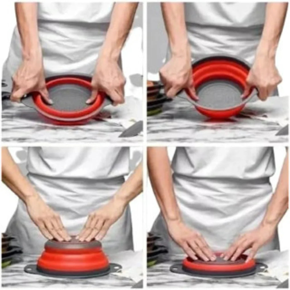 Escorredor Compacto Retrátil de Silicone