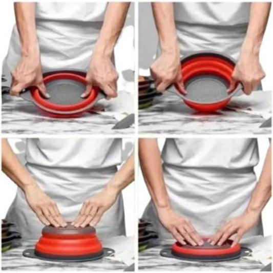 Escorredor Compacto Retrátil de Silicone